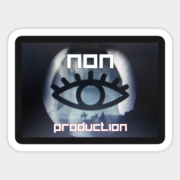 NON LOGO28 Sticker by N0NProduction